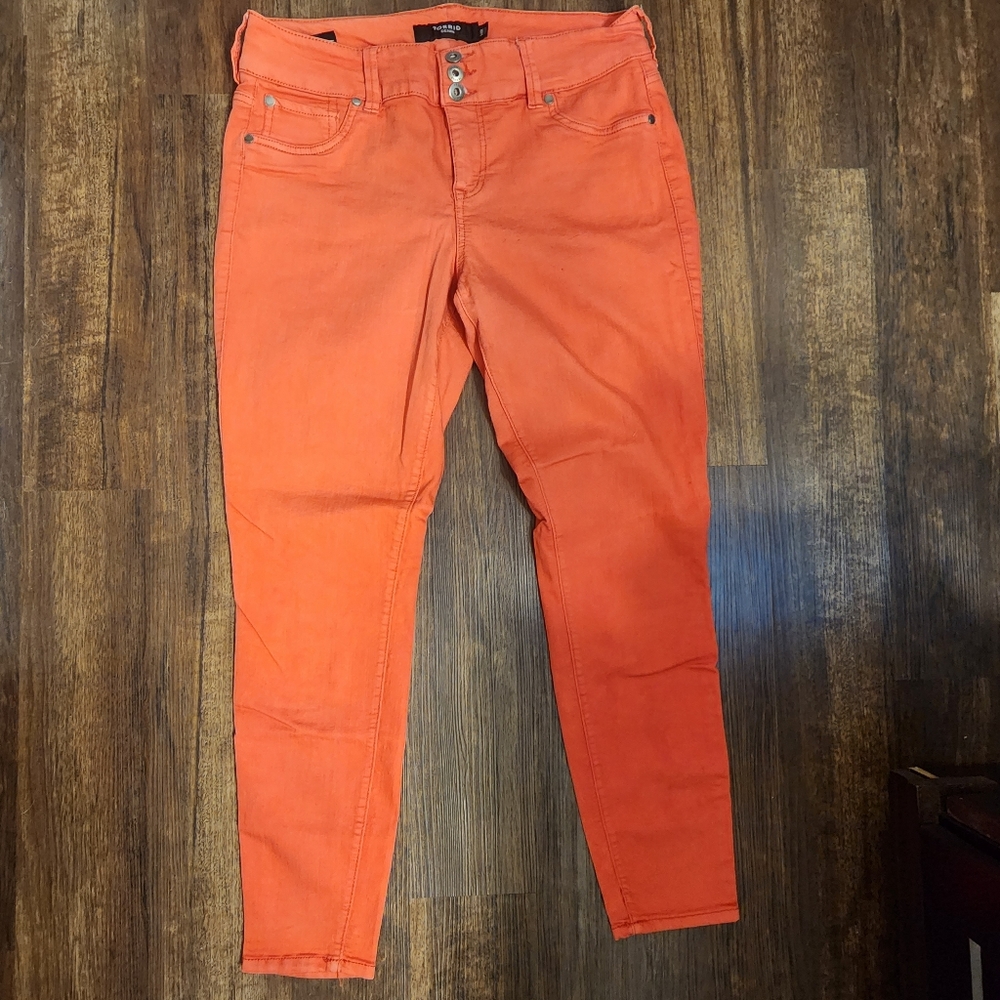 Orange Torrid Jeans